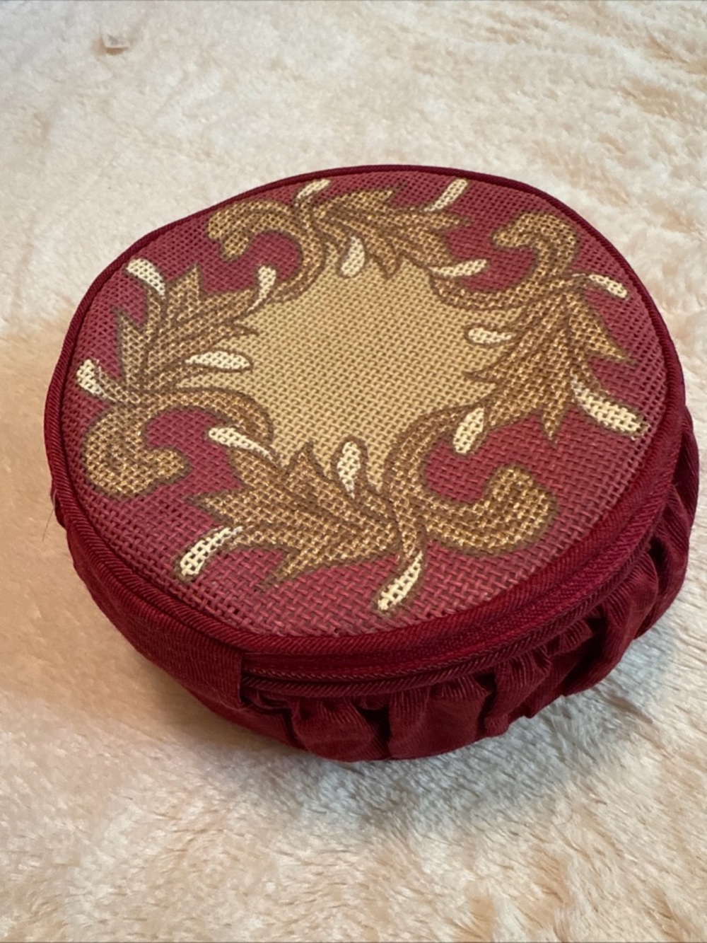 Creative Needle Easy Finish Needlepoint Jewelry Case